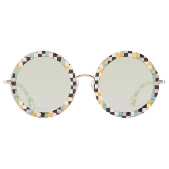 💕ALICE + OLIVIA💕 Beverly Sunglasses Holiday Checkers NWT - Picture 6 of 12